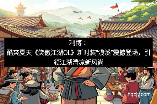 利博：酷爽夏天《笑傲江湖OL》新时装“浅溪”震撼登场，引领江湖清凉新风尚